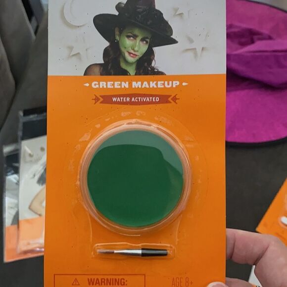 Halloween Witch Makeup, Hat, Tattoos/Gem & Wig Bundle all NWT - Picture 6 of 10
